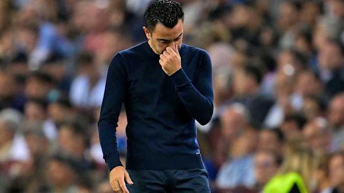 Barcelona manager Xavi Hernandez